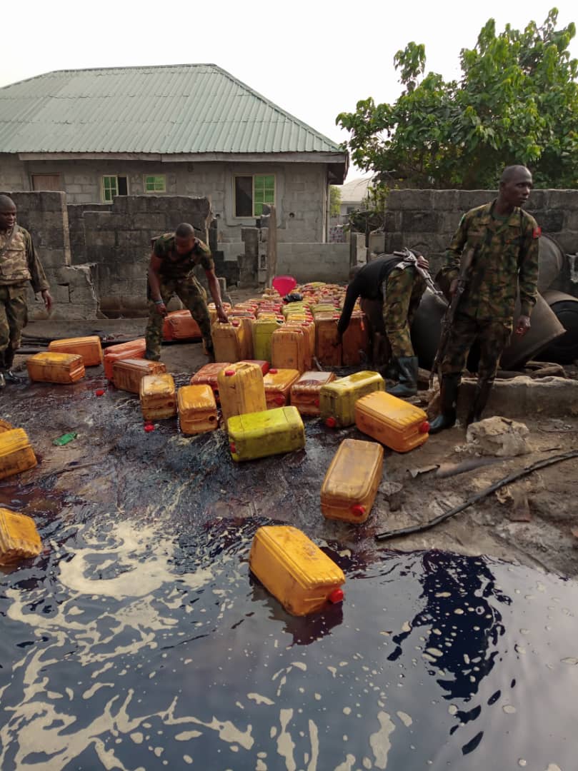 Army Intensify Crackdown on Oil Theft and Vandalism in Niger Delta