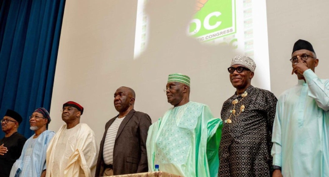 Atiku, Obi, Amaechi, Others Form United Coalition, Adopt ADC to Challenge Tinubu in 2027